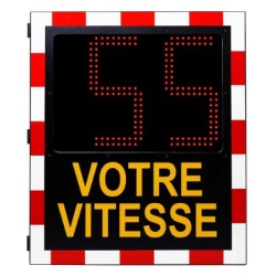 Indicator electronic afisare viteza - iluminat public